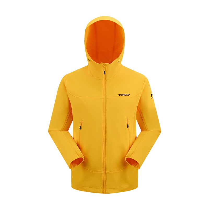 【商场同款】探路者男士CORDURA户外防风防泼水保暖加绒软壳外套