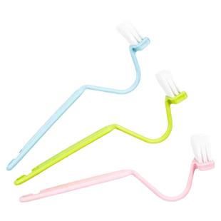 马桶小刷子缝隙无死角清洁家用卫生间神器会拐弯儿童厕所弯头挂墙