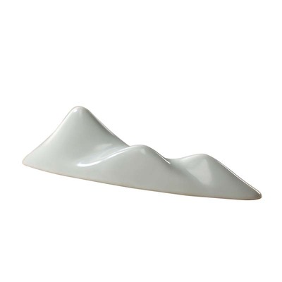 汝窑海棠陶瓷笔洗书法