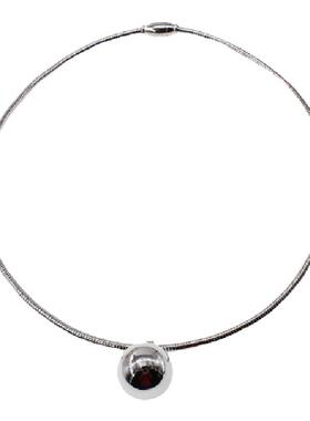 吊坠项链素媛圆球女轻奢高品质