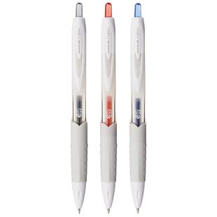 【自营】日本Uni三菱中性笔按动黑笔UMN-307子弹头红笔蓝笔学生用啫喱笔签字笔财务水笔0.38---替芯UMR-83E