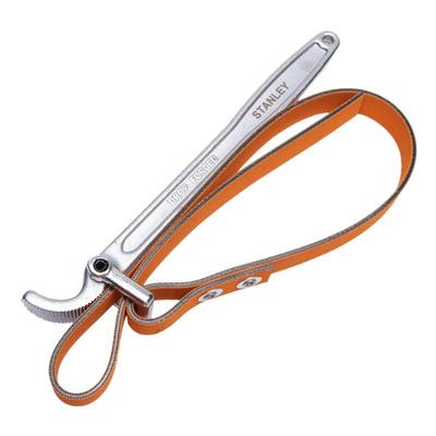 史丹利皮带扳手滤芯扳手自由调节