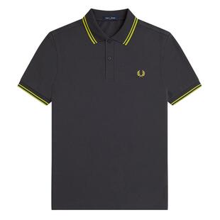 FRED PERRY男装翻领短袖polo衫2026夏季新款活力运动风网球服上衣