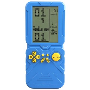 新款5寸俄罗斯方块游游机可充电大屏幕开发智力益智复古怀旧礼物