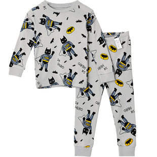 韩国儿童内衣套装秋男童秋衣秋裤男生衬衣衬裤宝宝线衣线裤家居服