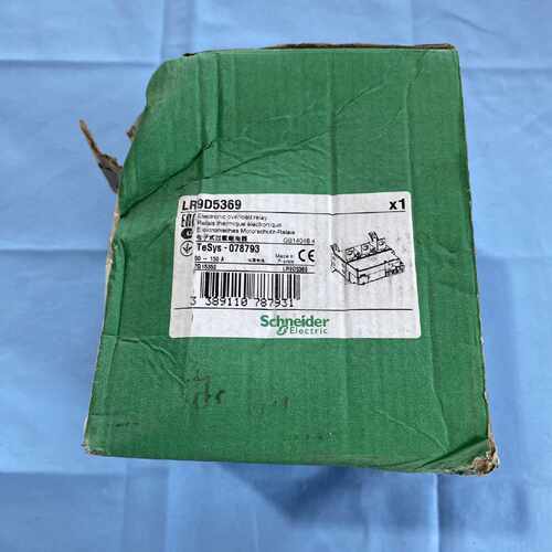 议价施耐德电机保护器过流继电器LR9D5369 90-150A热继电器延时继