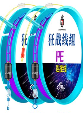高端狂战台钓子线夹主线套装