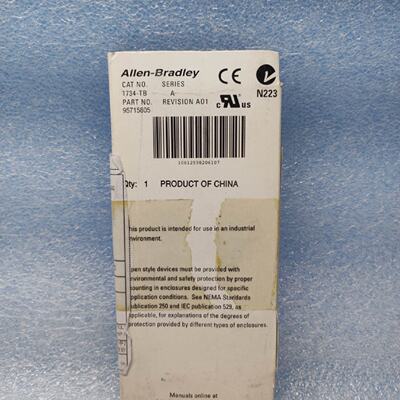 议价Allen-Bradley/罗克韦尔 PLC模块底座 1734-TB 全新原包装现