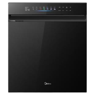 美的洗碗机嵌入式全自动家用消毒柜一体18套大容量变频万向X6SMAX
