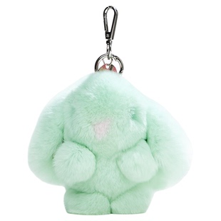 TheGreenParty碎花兔子毛绒挂件女生礼物香氛包包饰品玩偶钥匙扣