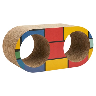 miamor蒙德里安双洞猫抓板