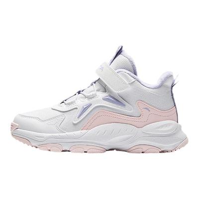 安踏童鞋女童二棉鞋2025秋冬新款儿童加绒运动鞋大童保暖休闲鞋子