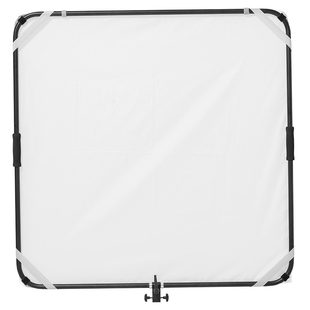 Ambitful志捷KS05反光旗板柔光减光吸光可折叠六合一背景板可移动小型拍摄支架拍照柔光板不锈钢框架白旗黑旗