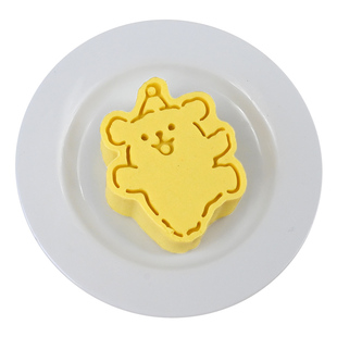 线条小狗凤梨酥模具卡通小狗绿豆糕下午茶立体按压式家用烘焙工具