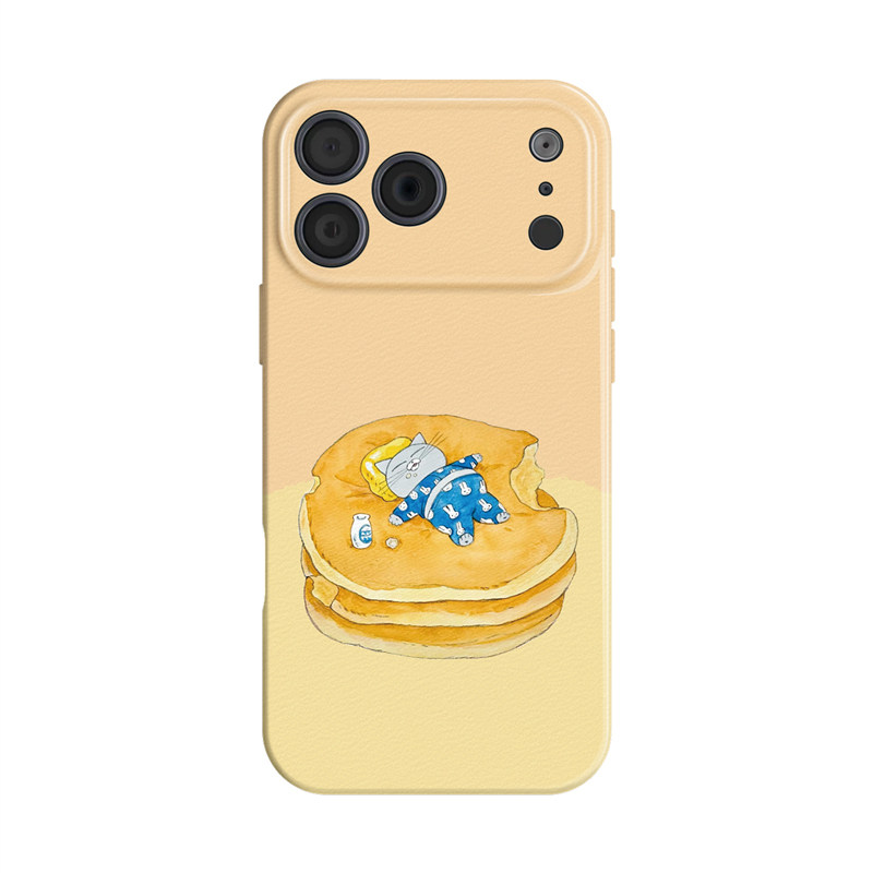 吃饱就睡~适用iphone手机壳17promax苹果16mate80华为pura70汉堡nova14小米15猫咪oppofindx8可爱vivo荣耀400