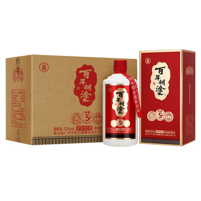 百年糊涂典藏浓香型52度高粱白酒