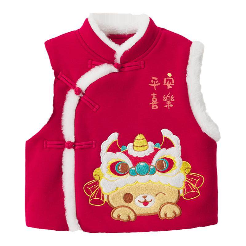 威尔贝鲁儿童外套新年拜年服