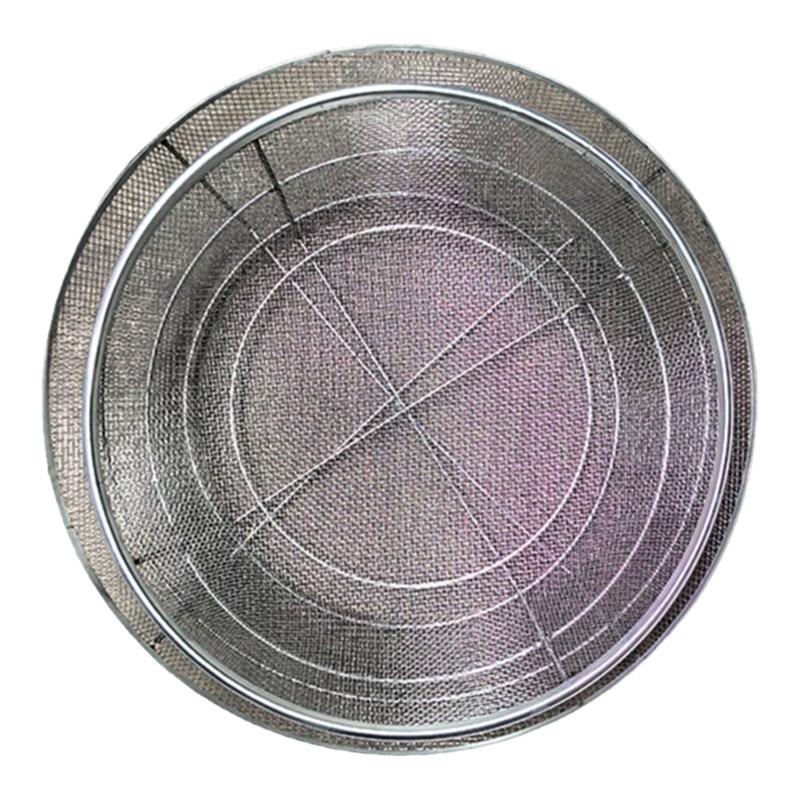 加粗加固圆形筛子加粗筛子家用过滤粮食谷物玉米粒分离筛手工工具