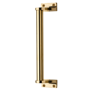 黄铜时代/ALOTOF  黄铜复古铸造明装门拉手 复古长把手