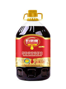 黔家福鲜榨菜籽油非转基因食用油