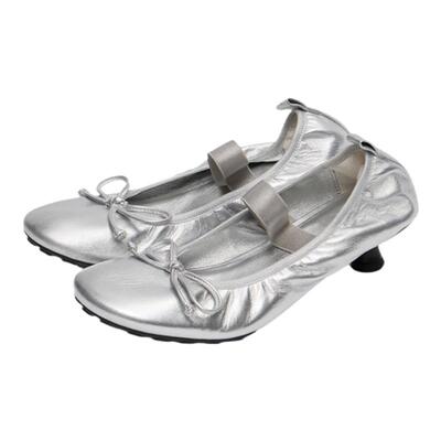 YC｜一字带羊皮浅口玛丽珍单鞋