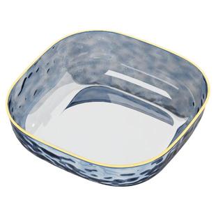 高级水果盘家用客厅果盘轻奢水果盆高颜值零食盘篮子办公室摆放盘