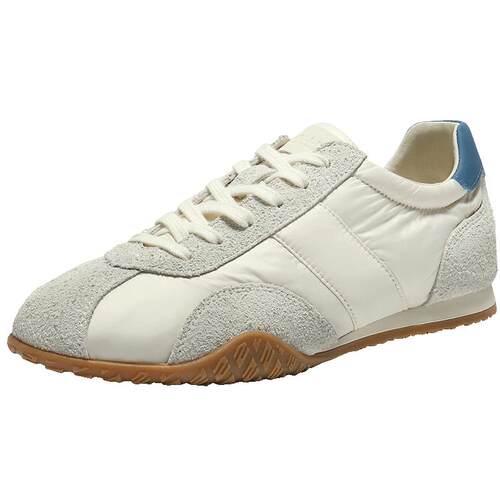 百丽百搭芭蕾德训赛车鞋女2026春新舒适薄底运动风休闲鞋3QSG5AM6