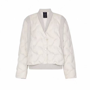 正品 AUM奥姆2025冬 薄款 宽松 鹅绒 短款 羽绒服M1FZ4950Y 3280