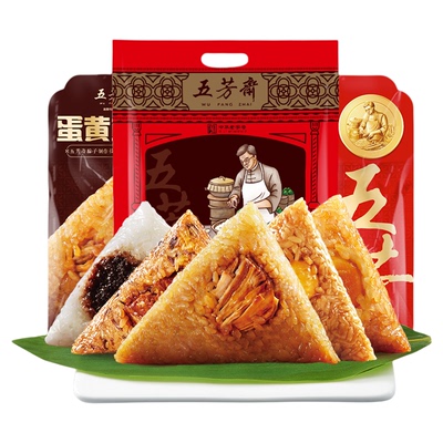 五芳斋手工嘉兴猪肉粽真空140克
