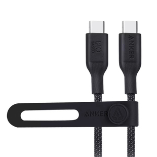 Anker安克充电线适用于华为小米安卓苹果15手机平板电脑数据线双Type-C口PD快充线 240W