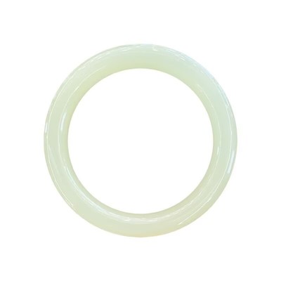 天然和田玉女阿富汗玉晴水色手镯