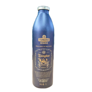 顺丰包邮青岛啤酒甜世涛精酿1L铝瓶青岛发货