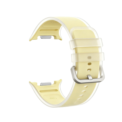 适用三星Watch9果冻透色硅胶表带