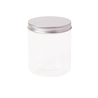 久厘银盖透明桶零食坚果糖果罐盒