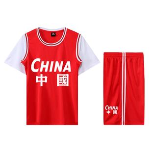 儿童篮球服套装男女孩定制幼儿园小学生科比24号短袖表演比赛球衣