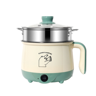 电煮锅宿舍学生多功能家用小锅小型电热火锅迷你泡面锅单人小电锅