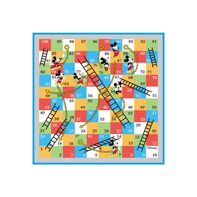 GOLDLOK迪士尼6合1桌面游戏跳棋