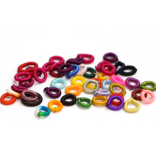 中国结手链配件手工小线圈单圈玉线彩色O型圈diy手绳隔片饰品材料