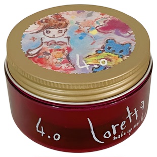 日本采购loretta发蜡自然蓬松轻盈造型保湿发泥清爽感65g日系沙龙
