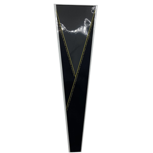 金三角鲜花包装袋情人节520圣诞加厚单只单支袋一枝玫瑰花包装袋