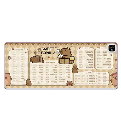 温点办公加热鼠标垫暖桌垫超大