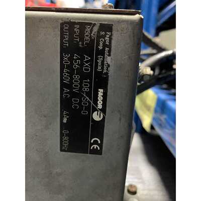 非标价FAGOR发格驱动器AXD1.08S00修理