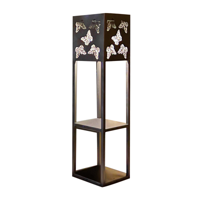 韩都天台小花园布置太阳能户外灯