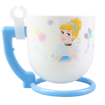 迪士尼儿童可旋转美人鱼刷牙杯