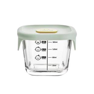 儿童辅食盒玻璃储存保鲜可蒸煮蛋羹碗耐高温宝宝专用婴儿辅食碗杯