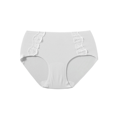 中腰无痕性感奶皮内裤女