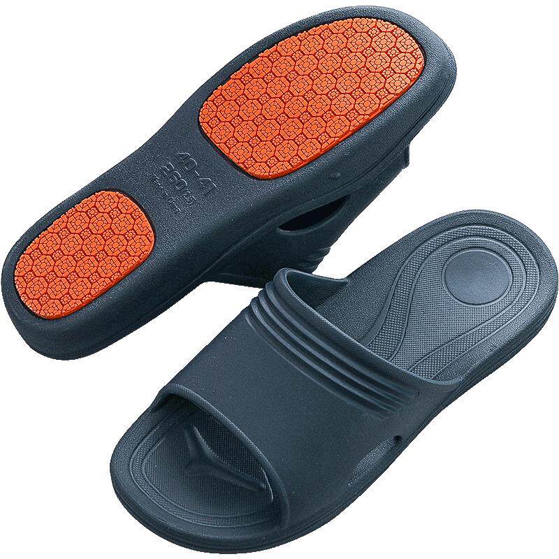 老人防滑拖鞋男士夏季室内家居浴室洗澡居家用大码老年人凉拖鞋女