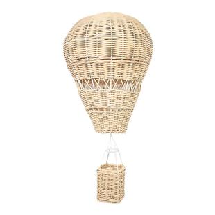 ins风手工编织藤编热气球儿童房幼教场所摄影机构家居装饰用品
