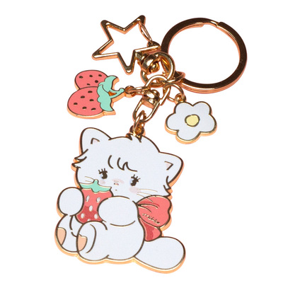 mikko金属钥匙扣可爱包包挂件