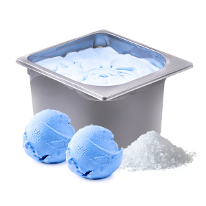 徐某某家庭装海盐牛乳冰淇淋1600g大桶意式gelato冰激凌